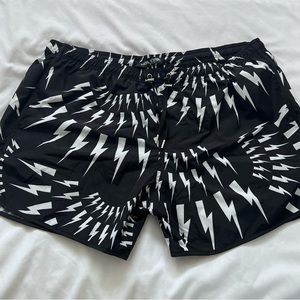 Neil Barrett - Crazy Bolts Swim Shorts
